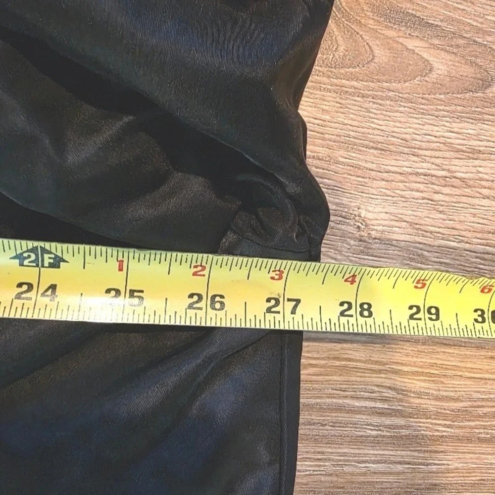 Levis Black Full Zip Quilted Lined Jacket Sz XL Windbreaker Harrington READ
